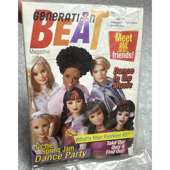 Mattel Other - Mattel Barbie Doll '99 Generation Beat Mini Magazine 4.25 inches by 3 inches NOS